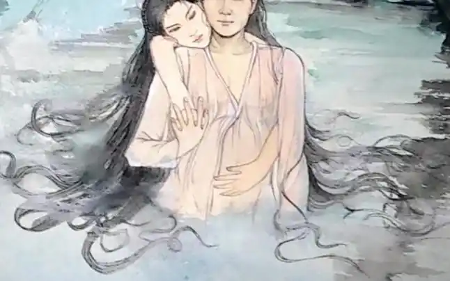 【颜彩】连城璧孕夫图