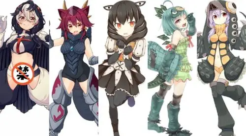 5位最性感的怪兽娘!服装别致,最后1位能看到小裤裤 @微博视频