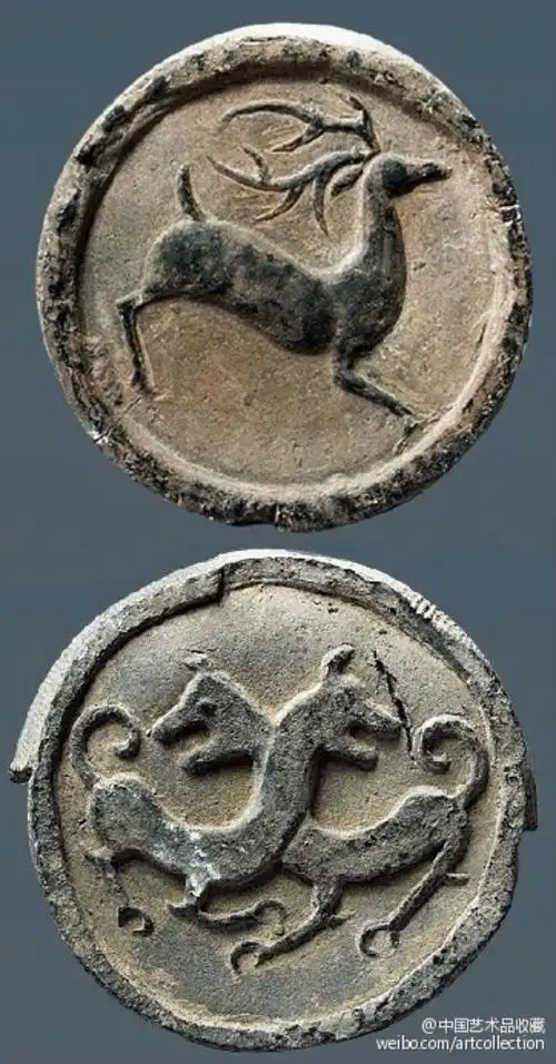 【 秦汉 《瓦当》 】作为中国古代的建筑构件,瓦当是接近屋檐的最下一