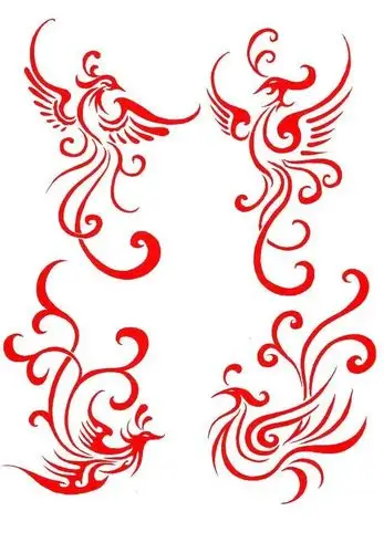 中国图腾吉祥纹饰龙虎凤图案