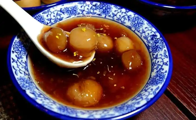 江苏南京的知名小吃桂花糖芋苗 08图源网络