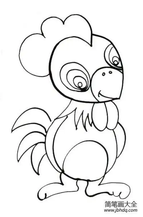 十二生肖书签简笔画