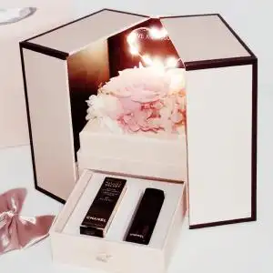 chanel香奈儿口红礼盒装大牌正品58号132送礼物套装送女友57丝绒