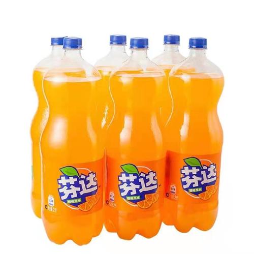 可口可乐2l分享大瓶整箱6瓶芬达2升饮料碳酸碳酸饮料