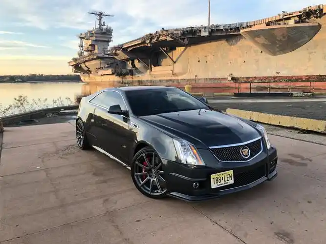 16k-mile 2015 cadillac cts-v coupe 6-speed