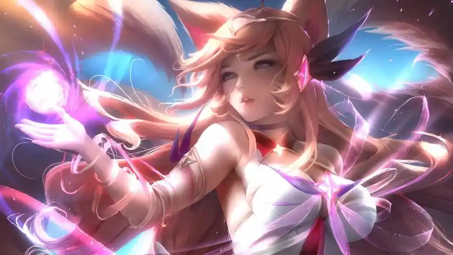 【英雄联盟中文语音】九尾妖狐-阿狸:请宠爱我吧