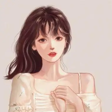 高清知性大气的头像高冷女动漫手绘图片,女生头像图片