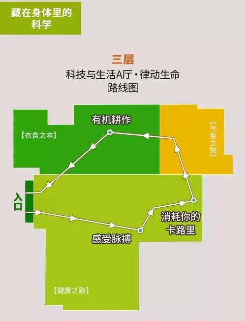 中国科技馆主展厅游玩路线推荐
