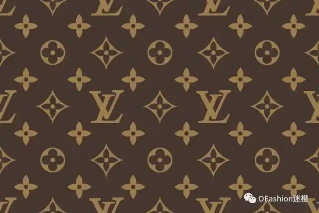 加上叠加设计的"lv"字样, 组成了最有辨识度的monogram老花图案