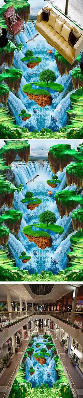 3d立体地板画设计素材专辑(246张)