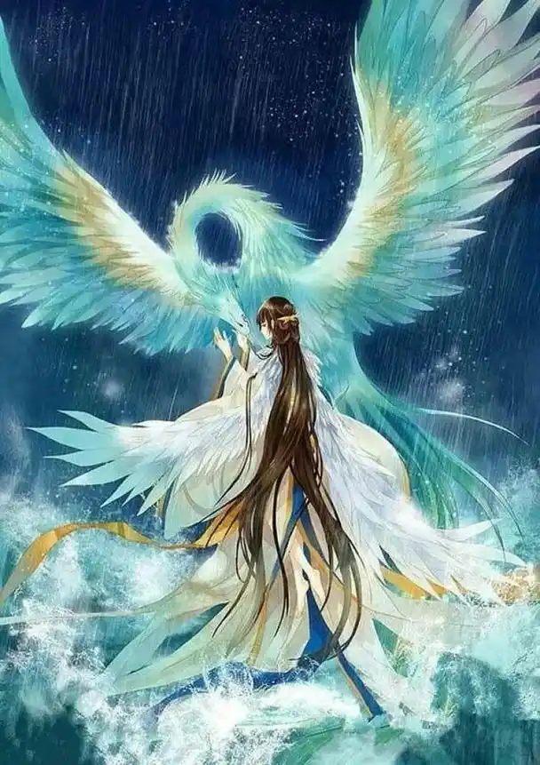 彼岸花.唯美古风动漫女孩图片