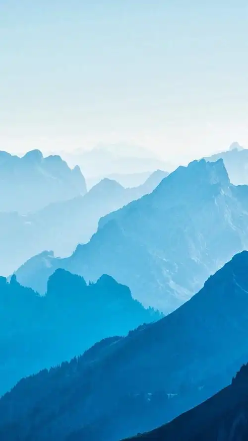 群山 风景 壁纸