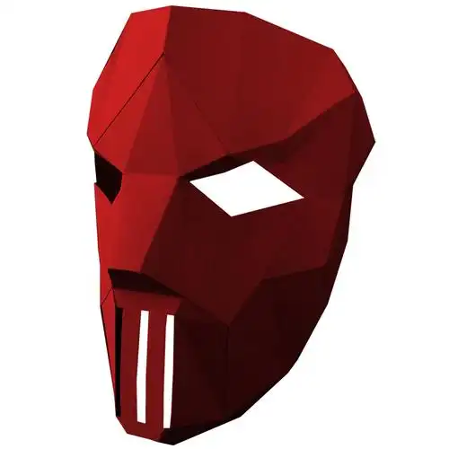 万圣节面具道具男恐怖杀人狂凯西杰森面具创意手工diy折纸cosplay