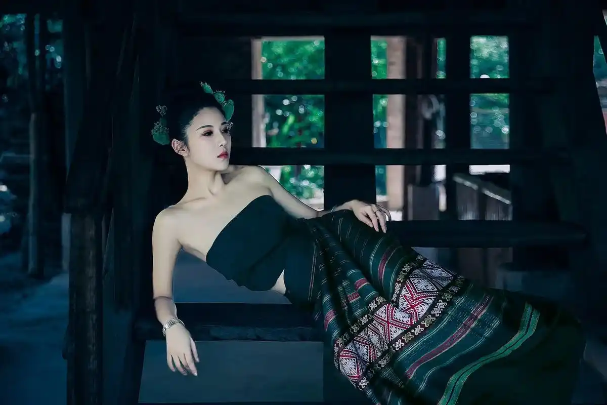 西双版纳傣服写真