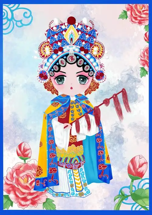 q版京剧人物
