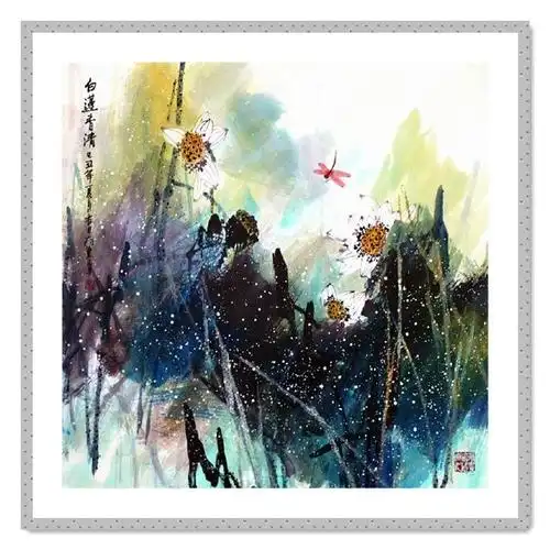 水墨柔情刘存惠写意花鸟画