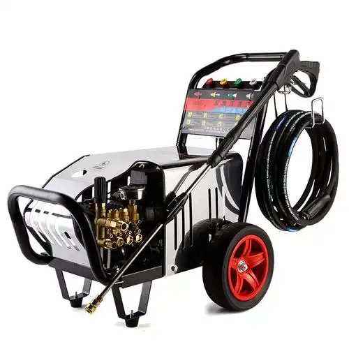 黑猫高压清洗机洗车机大功率220v380v洗地机水泵洗车商用水抢工业