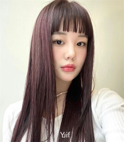 高级中长直发染发 张扬个性时尚显白_直发发型 - 美发站