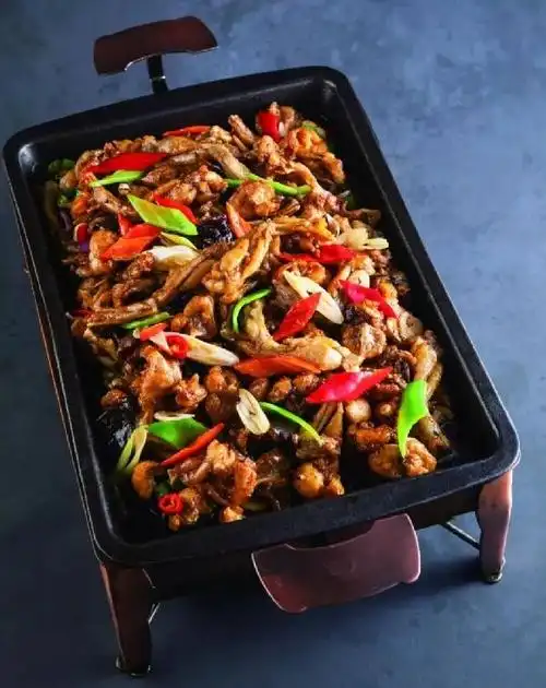 蛙来哒的黑椒耗油牛蛙口味不太辣