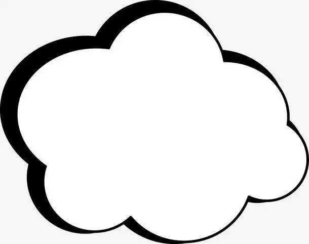 手绘,漫画对话框,对话框界面,卡通,对话框图片,漫画,云朵,黑白,可爱