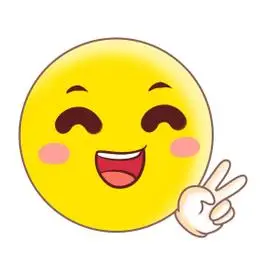 小黄人开心剪刀手笑脸表情包