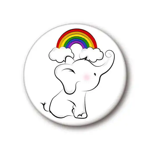 能逗t29 跨境wish 亚马逊 lgbt彩虹同志同性恋徽章马口铁胸针定制