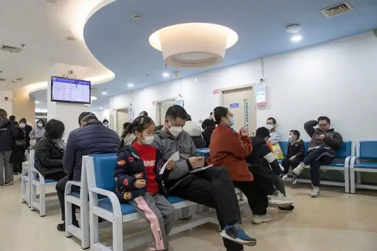 候诊大厅.上海市儿童医院长三角一体化发展示范区(青浦)门诊部外景.