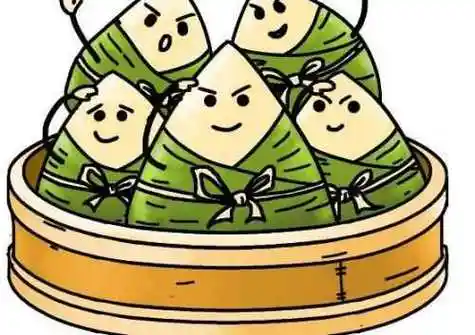 带颜色粽子简笔画怎么画 可爱卡通粽子简笔画教学步骤