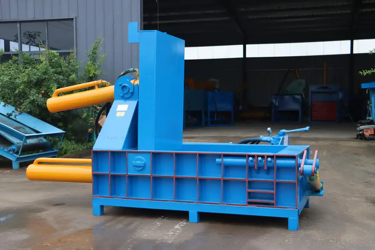 小型铁屑压块机价格,废旧金属压块机#金属打包机