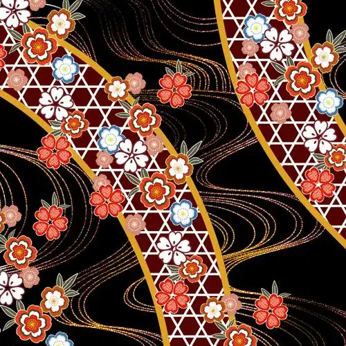 日系传统和风纹样素材参考
