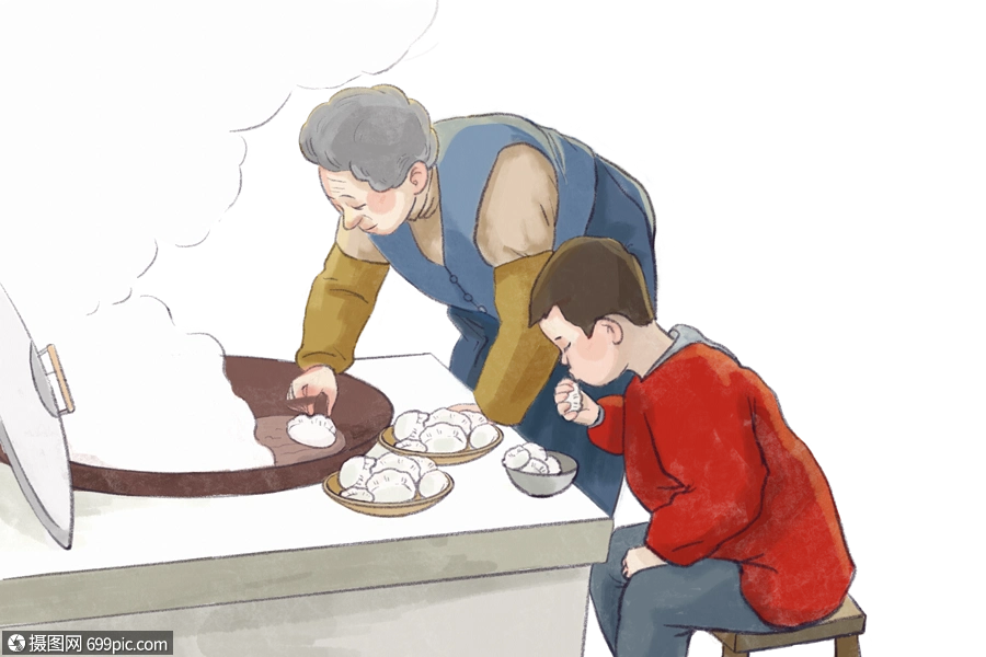 冬至煮饺子除夕童年