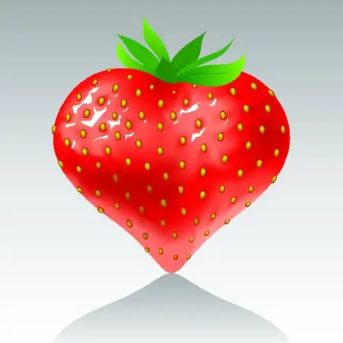 草莓,心形