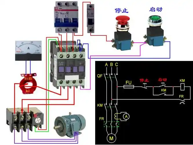 毫微安电流表电路图_接线图分享