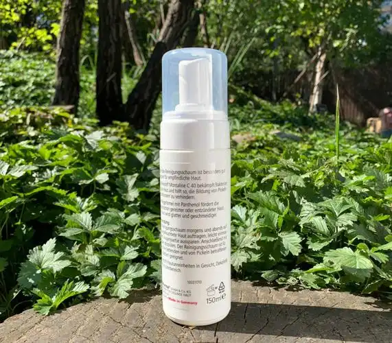 德国施巴洗面奶祛痘净肤洁面泡沫男女士控油专用深层清洁黑头毛孔150