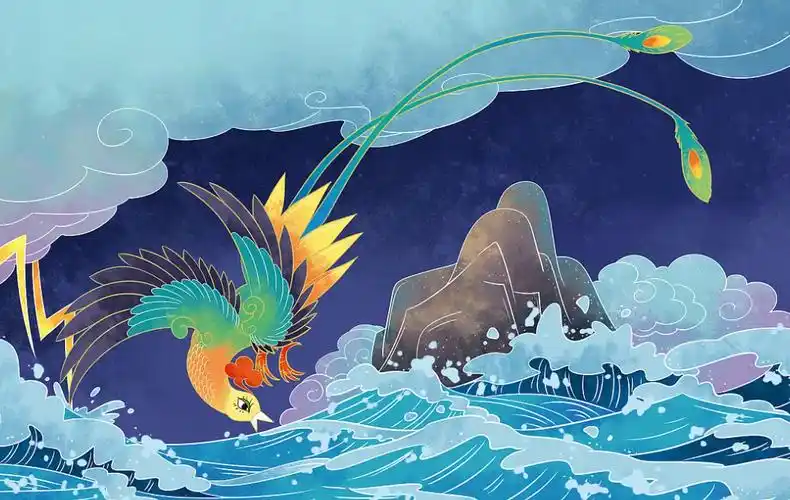 小图爱阅丨成语阅读:精卫填海_文旅频道_新闻中心_长江网_cjn.cn