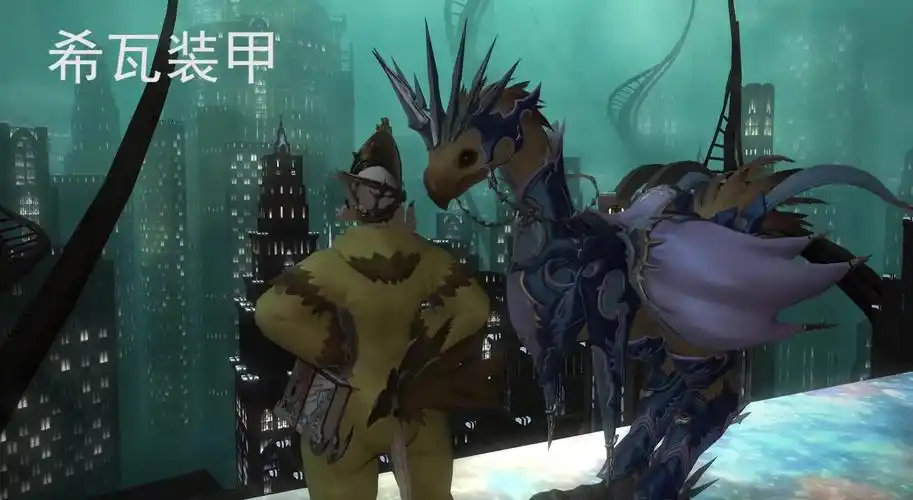 最终幻想14ff14中陆行鸟穿过的装甲又名陆行鸟的衣柜1