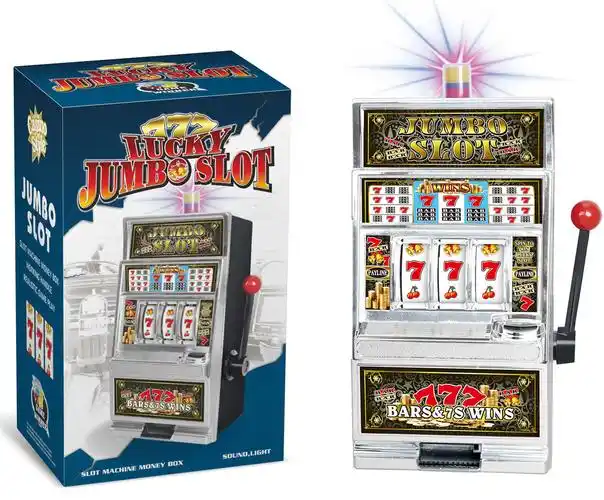 水果老虎机存钱罐 带音乐灯光可手摇奖的儿童玩具创意礼品 2.63kg