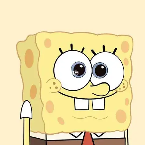 海绵宝宝可爱头像来啦海绵宝宝怎么样头像海绵宝宝手绘素材头像