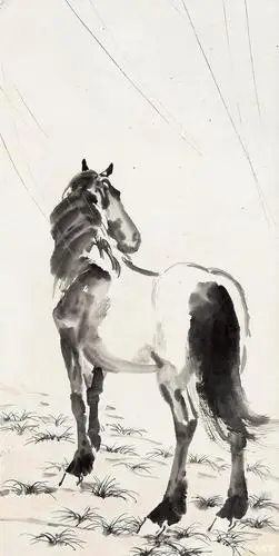 欣赏一组大师们的中国画留白