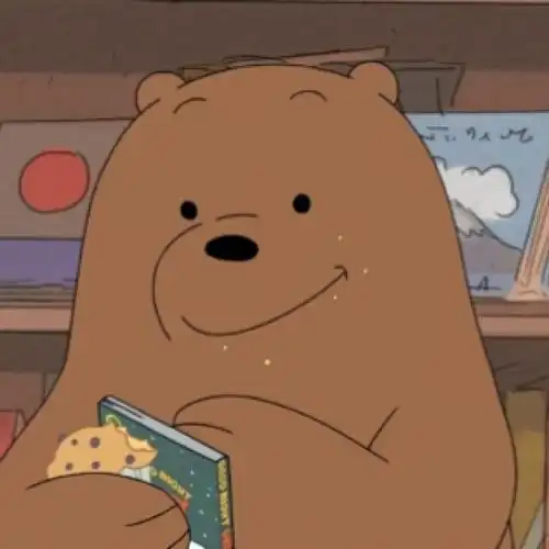 小熊头像卡通可爱