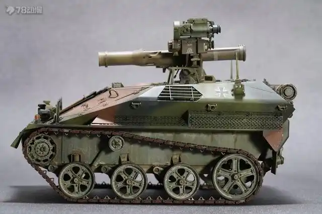 模玩秀116三花德国鼬鼠空降战车