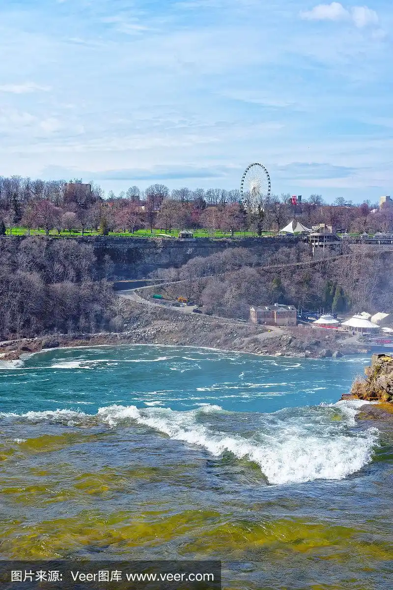 美国的尼亚加拉大瀑布和加拿大的安大略省