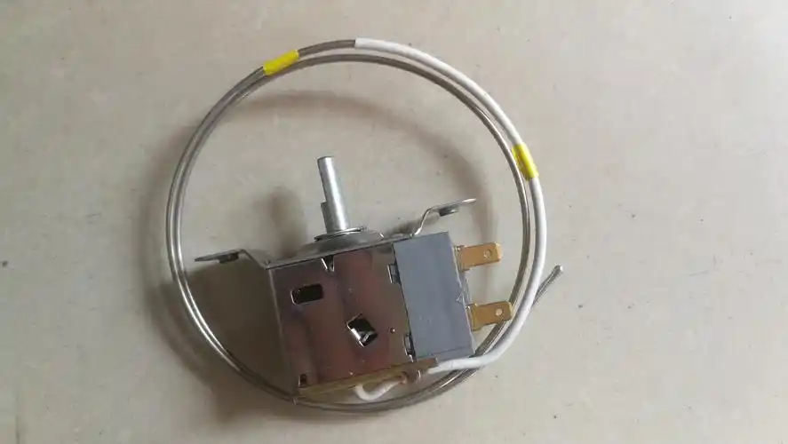 原装小天鹅冰箱温控器wdfe28qwdf28机械两脚00k管长冰箱配件