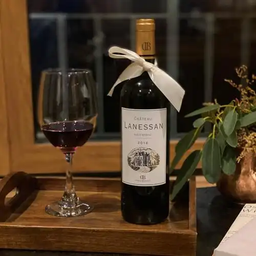 波尔多中级法国阑珊lanessan酒庄干红红酒葡萄酒2016葡萄酒