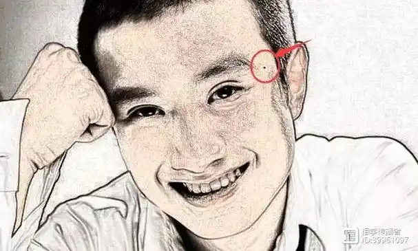 这四处长痣的男人不能嫁, 生活贫穷,克妻克子, 容易成为负心汉!