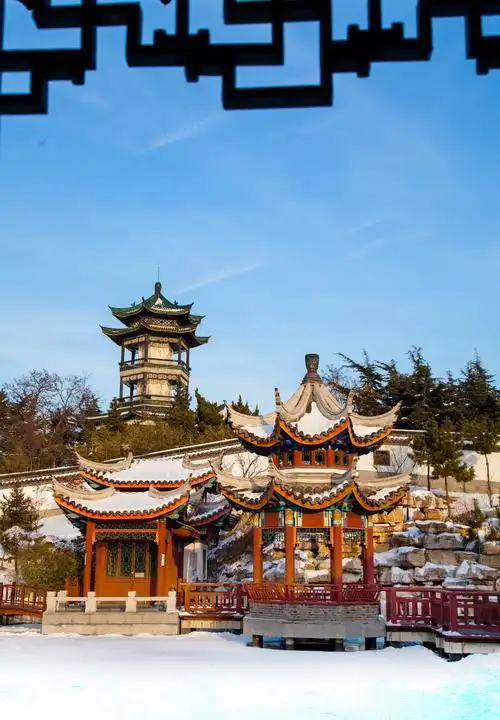 冬日的毓璜顶公园