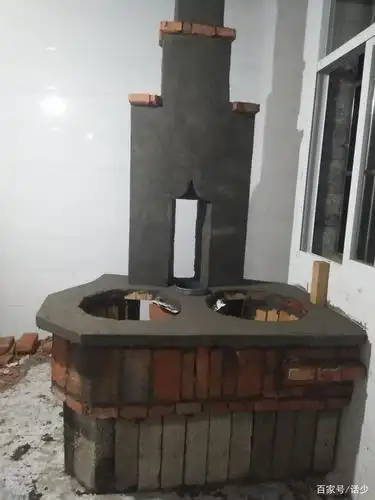农村柴火灶的搭建效果图