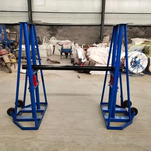 促销电缆放线架液压立式光缆放线架加厚门式梯形框架大型放线架