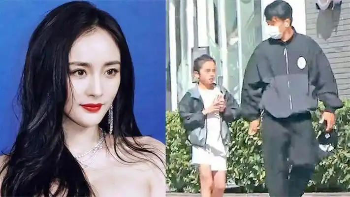 刘恺威接9岁女儿放学,小糯米正面照曝光,五官长相像极妈妈杨幂