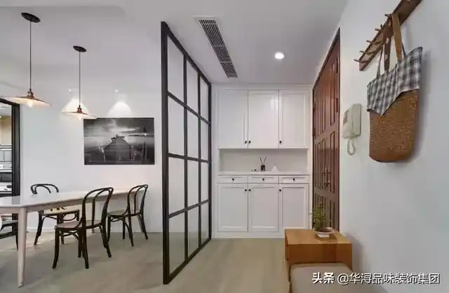 大门正对餐厅?这几种户型玄关设计方案快收好